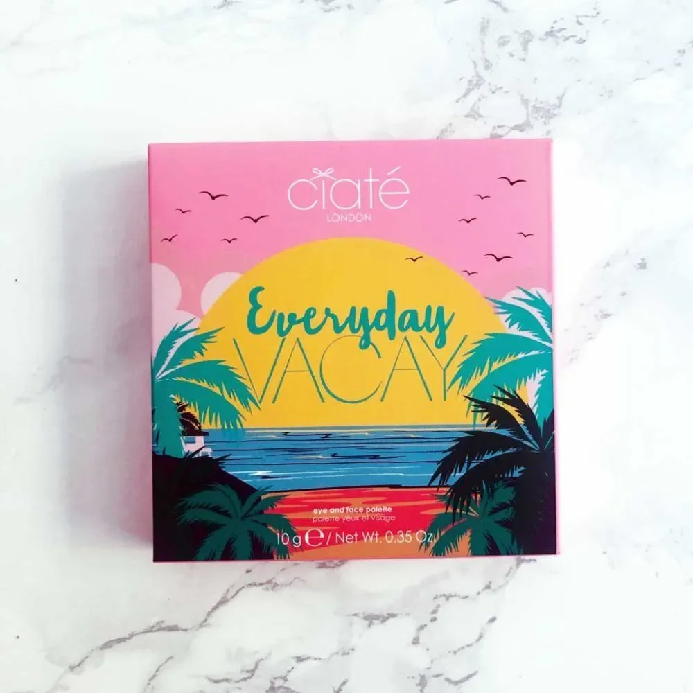 NIB Ciate London Everyday Vacay Eye & Cheek Palette